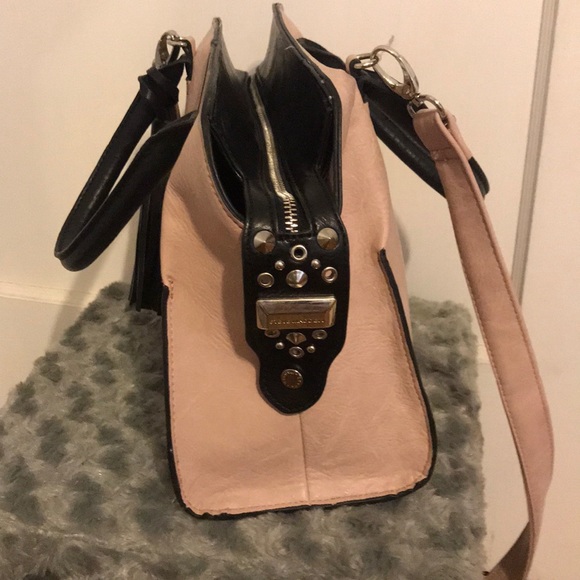 Steve Madden Pink & Black Purse - Picture 4 of 7